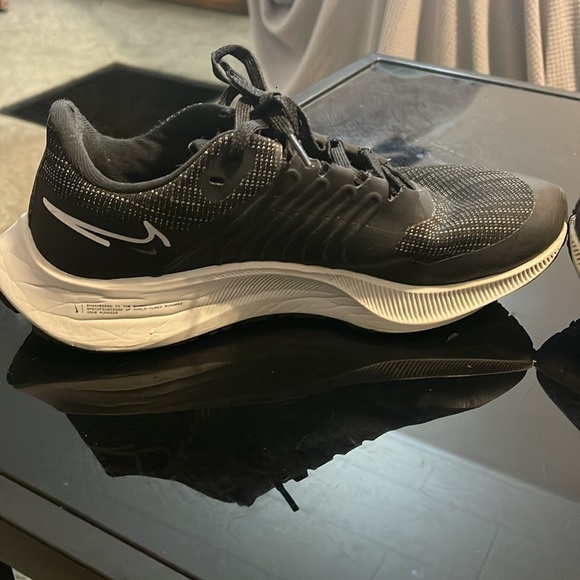 Black Nike Zoom Pegasus 38 Running Sneakers - Picture 5 of 9